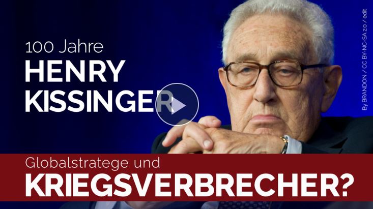 100 Jahre Henry Kissinger – Globalstratege und Kriegsverbrecher?