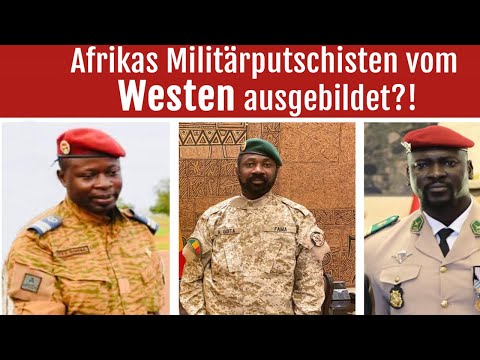 Heuchlerische Doppelmoral: Afrikas Militärputschisten – vom Westen ausgebildet?!