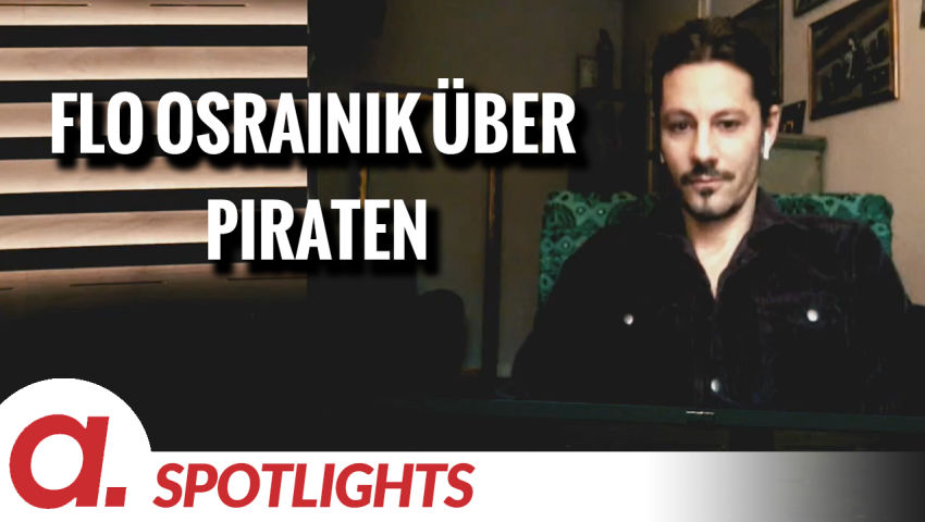 Spotlight: Flo Osrainik über Piraten als erste Sozialrevolutionäre