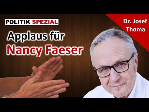 Applaus für Nancy Faeser | Dr. Josef Thoma