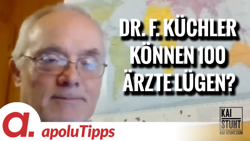 Interview mit Dr. Felix Küchler – “Können 100 Ärzte lügen?”