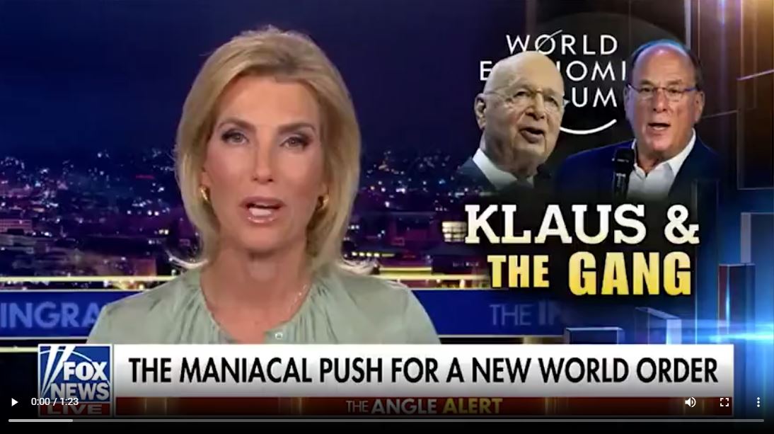 Der Gast von Fox News fasst die „Great Reset“-Agenda des WEF in nur einer Minute PERFEKT zusammen