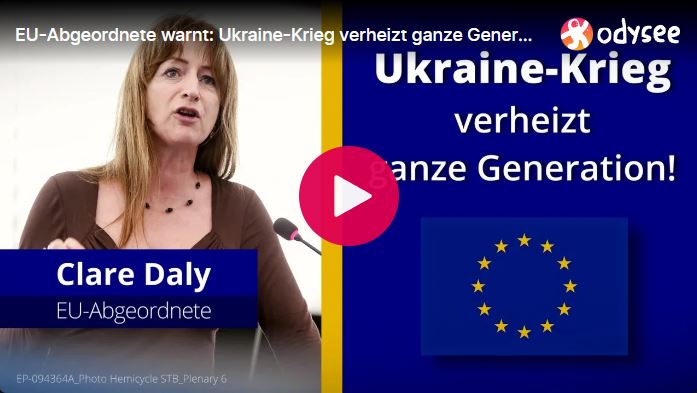 EU-Abgeordnete warnt: Ukraine-Krieg verheizt ganze Generation