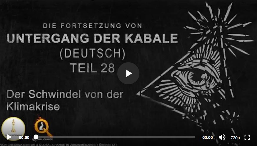 Untergang der Kabale Teil 28 – Der Schwindel von der Klimakrise