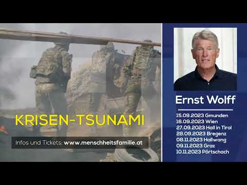 Ernst Wolff: Krisen-Tsunami | Tickets zum Vortrag