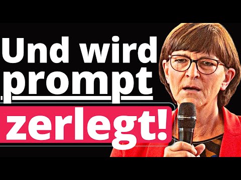 Saskia Esken fordert AfD Verbot!