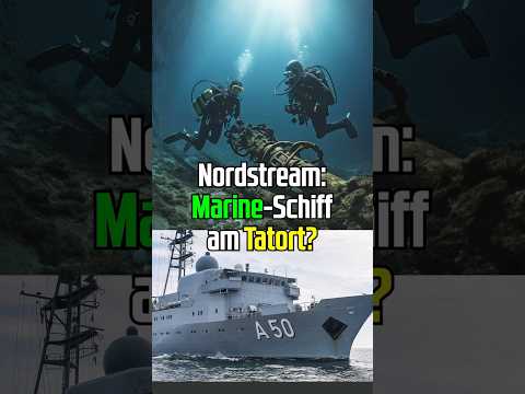 Nordstream: Marine Schiff am Tatort? #nordstream #marine #olafscholz #bundesregierung
