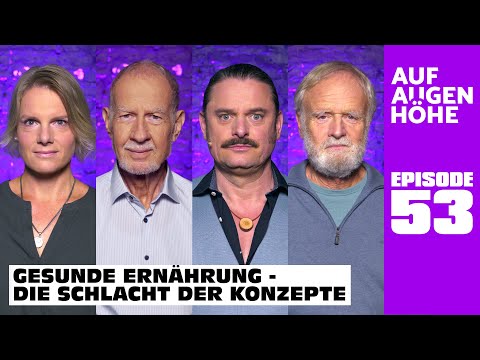 GESUNDE ERNÄHRUNG – Ulrike von Aufschnaiter, Prof. Dr. Med. Jörg Spitz, Uwe Knop und Steven Acuff