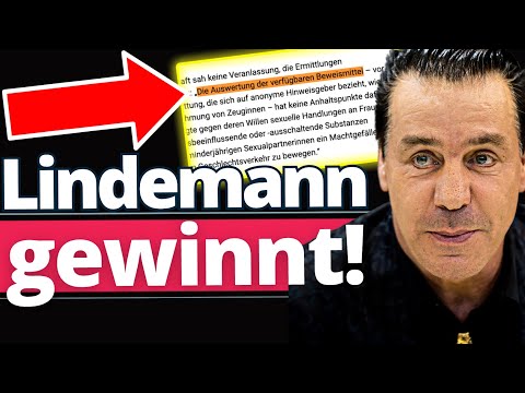 Rammstein: Ermittlungen gegen Till Lindemann eingestellt!