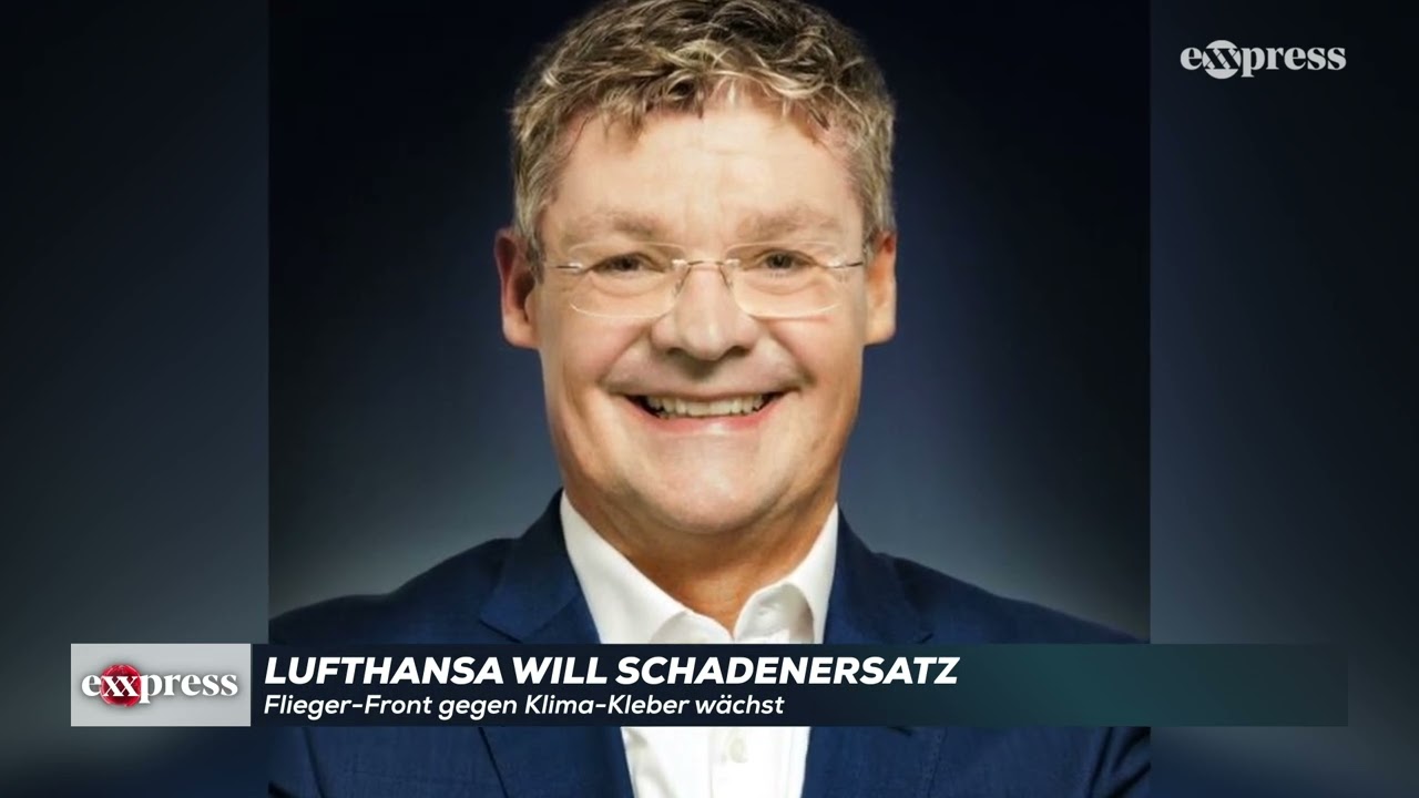 Flieger-Front gegen Klima-Kleber wächst: Nun fordert auch Lufthansa Schadenersatz