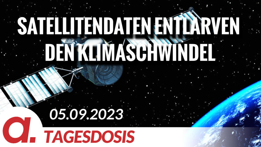 Erdtemperatur-Satellitendaten von 1979 – 2023 entlarven erneut den Klimaschwindel | Von V. Fuchs