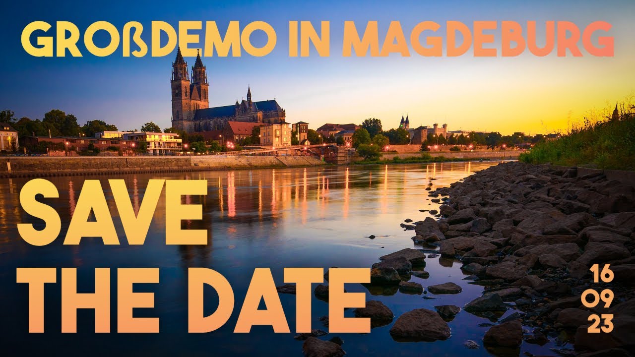 SAVE THE DATE: Großdemonstration 16.09.23 Magdeburg