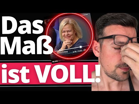 Nancy Faeser Skandal wird immer schlimmer!!