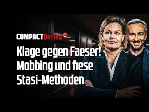 Klage gegen Faeser! Mobbing und fiese Stasi-Methoden💥