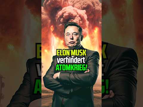 Elon Musk verhindert ⚛️ Atomkrieg! #elonmusk #starlink #ukraine #krim #atomkrieg