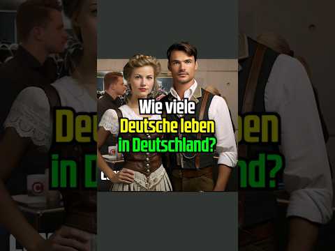 Wie viele Deutsche leben in Deutschland? #compacttv
