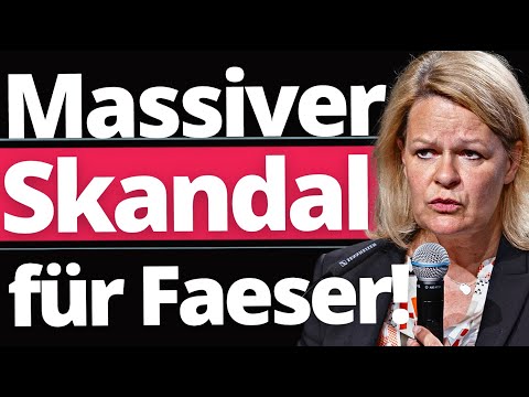 Nancy Faeser von Ex-Geheimdienstler verklagt!