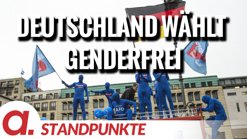 Deutschland wählt genderfrei | Von Rüdiger Rauls