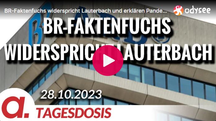 BR-Faktenfuchs widerspricht Lauterbach und erklären Pandemievertrag für harmlos | Von Norbert Häring