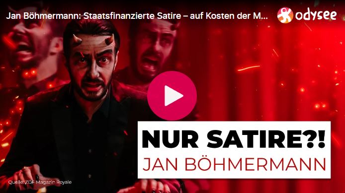 Jan Böhmermann: Staatsfinanzierte Satire – auf Kosten der Meinungsvielfalt