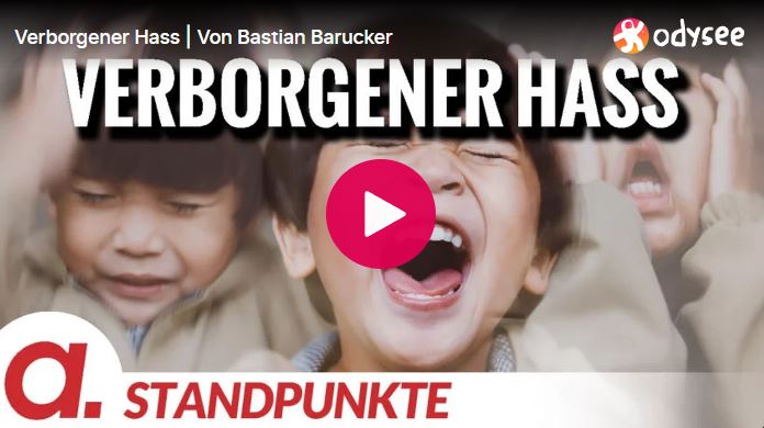 Verborgener Hass | Von Bastian Barucker