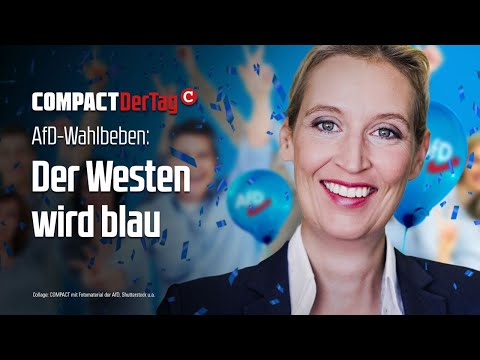 AfD-Wahlbeben: Der Westen wird blau💥