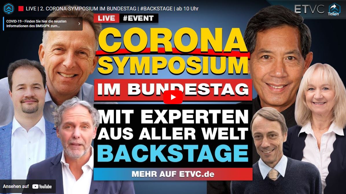 2. CORONA-SYMPOSIUM IM BUNDESTAG | #BACKSTAGE