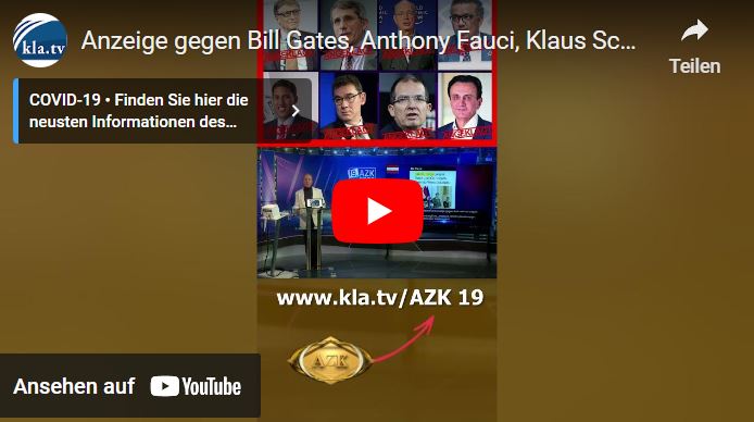 Anzeige gegen Bill Gates, Anthony Fauci, Klaus Schwab, Tedros Ghebreyesus  und viele mehr!