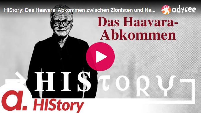 HIStory: Das Haavara-Abkommen zwischen Zionisten und Nazis