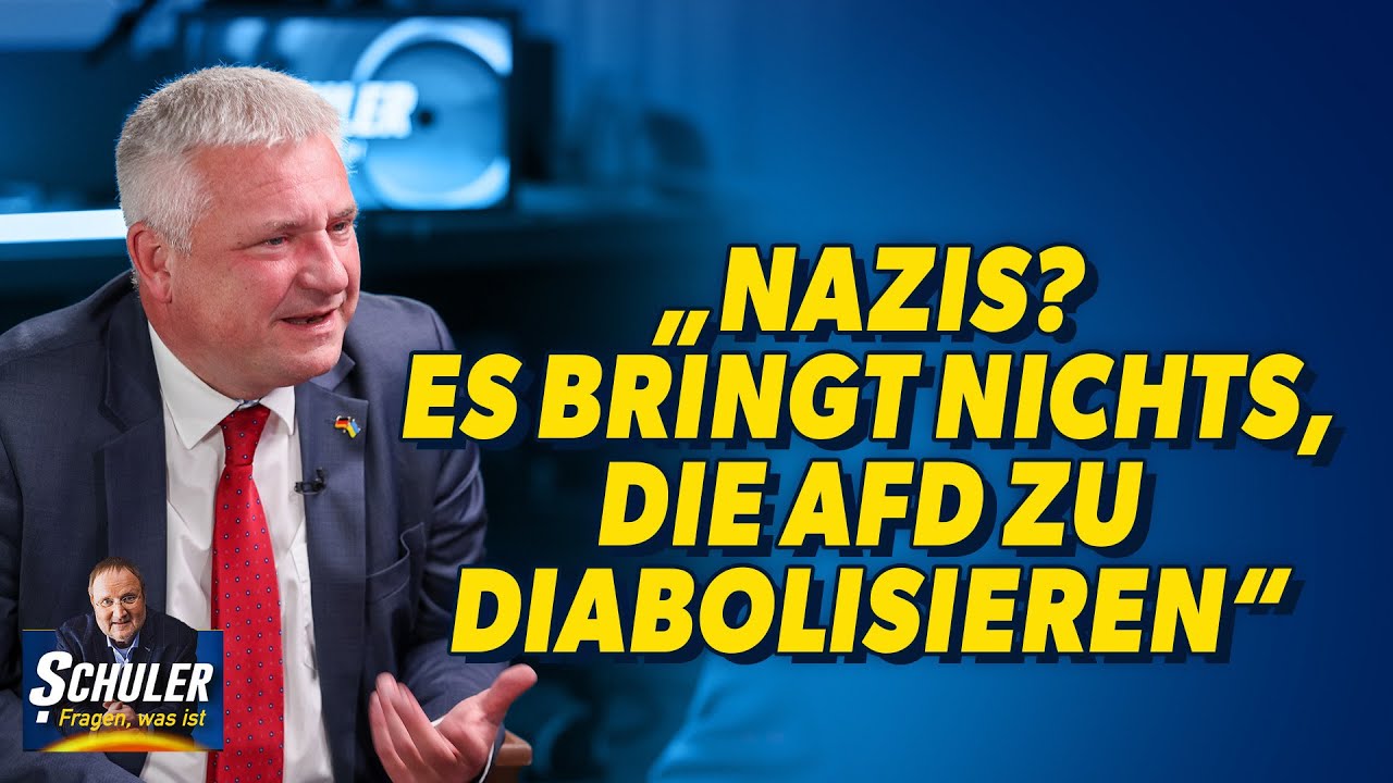 Knut Abraham: Nazis? Es bringt nichts, die AfD zu diabolisieren & das Publikum zu beschimpfen!