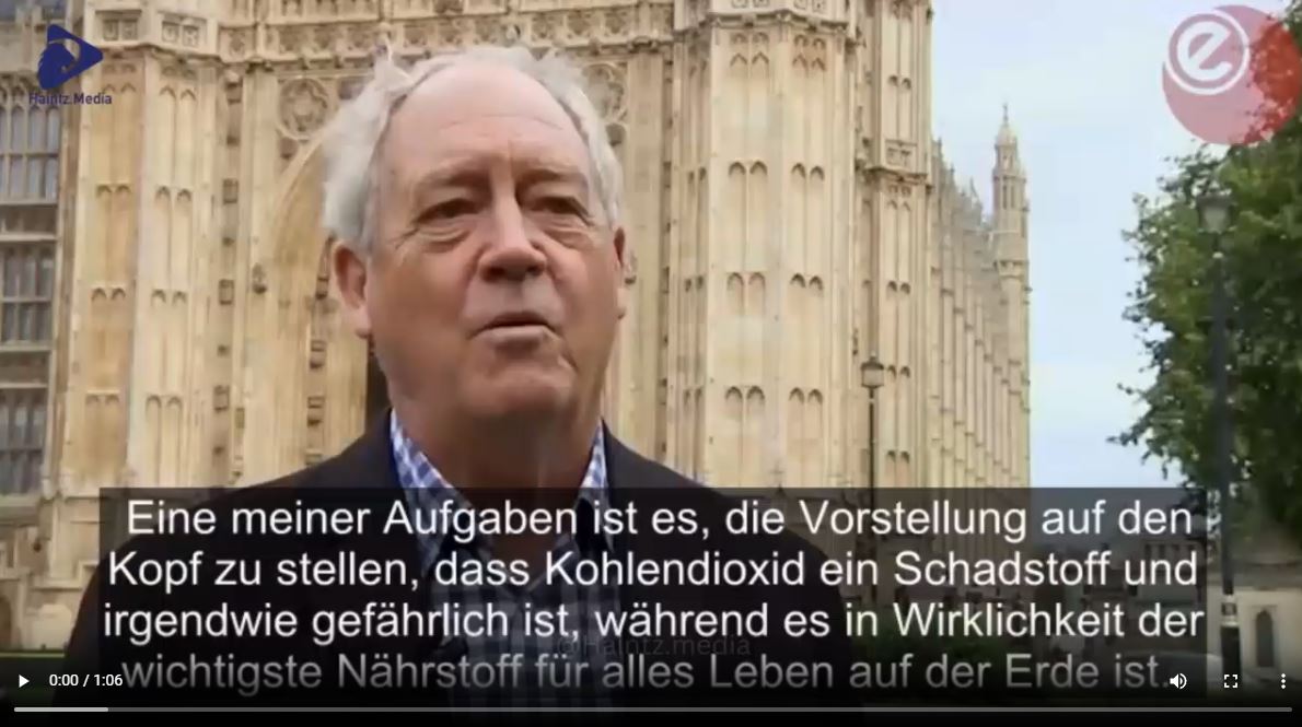 Dr. Patrick Moore, ein Mitbegründer von Greenpeace – die vom Menschen verursachte globale Erwärmung ist eine “komplette Erfindung”