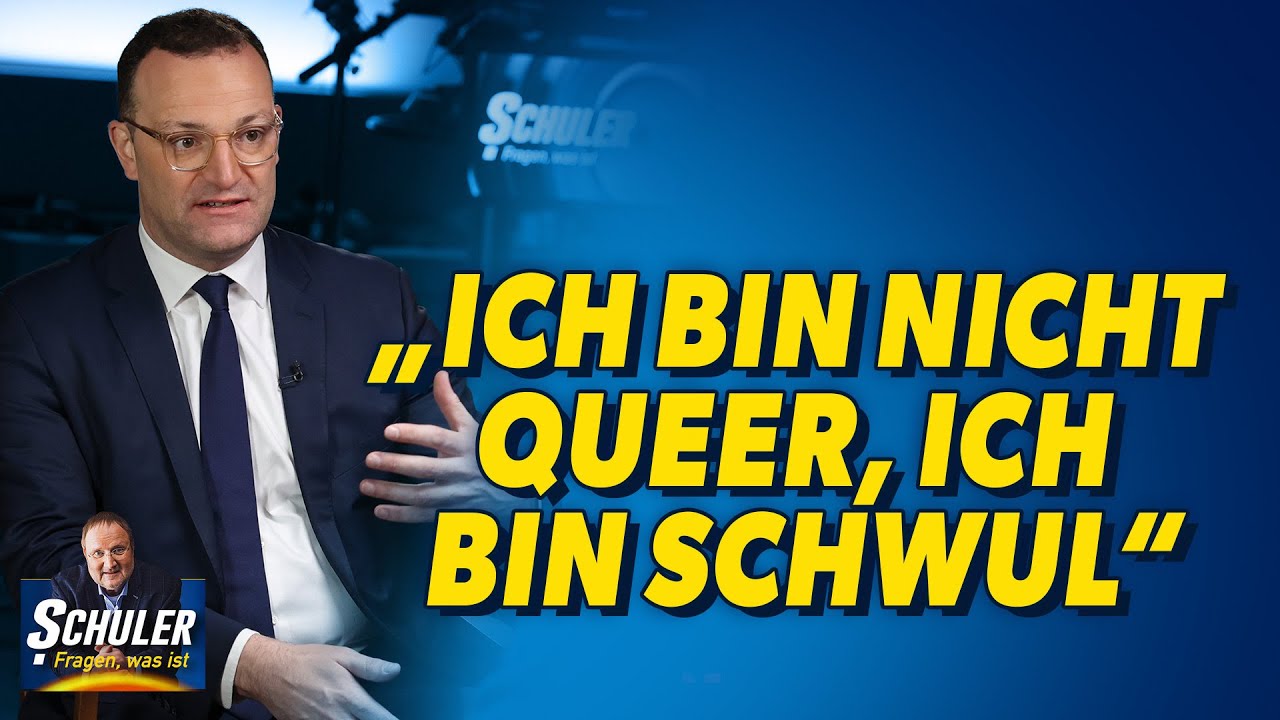 Jens Spahn: „Ich bin nicht queer, ich bin schwul“