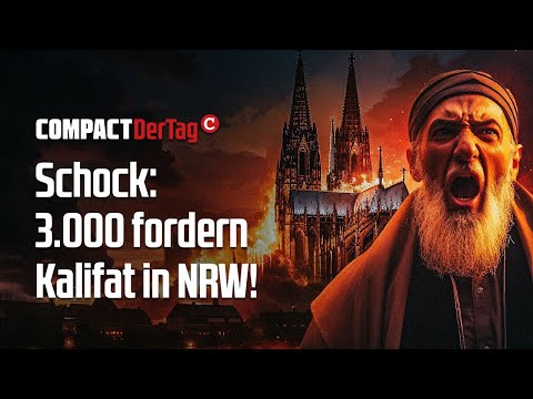 Schock: 3.000 fordern Kalifat in NRW!💥
