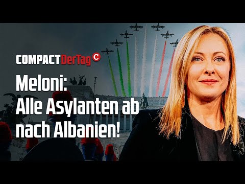 Meloni: Alle Asylanten ab nach Albanien!💥