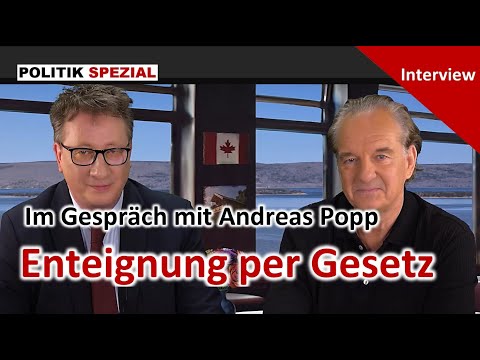 Lügner in einer verlogenen Politik: Enteignung der Bevölkerung | Andreas Popp im Interview