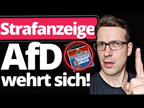 AfD stellt Anzeige gegen Linkspolitiker!