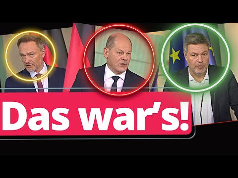 Völlig überfordert! Scholz, Lindner, Habeck am Ende!