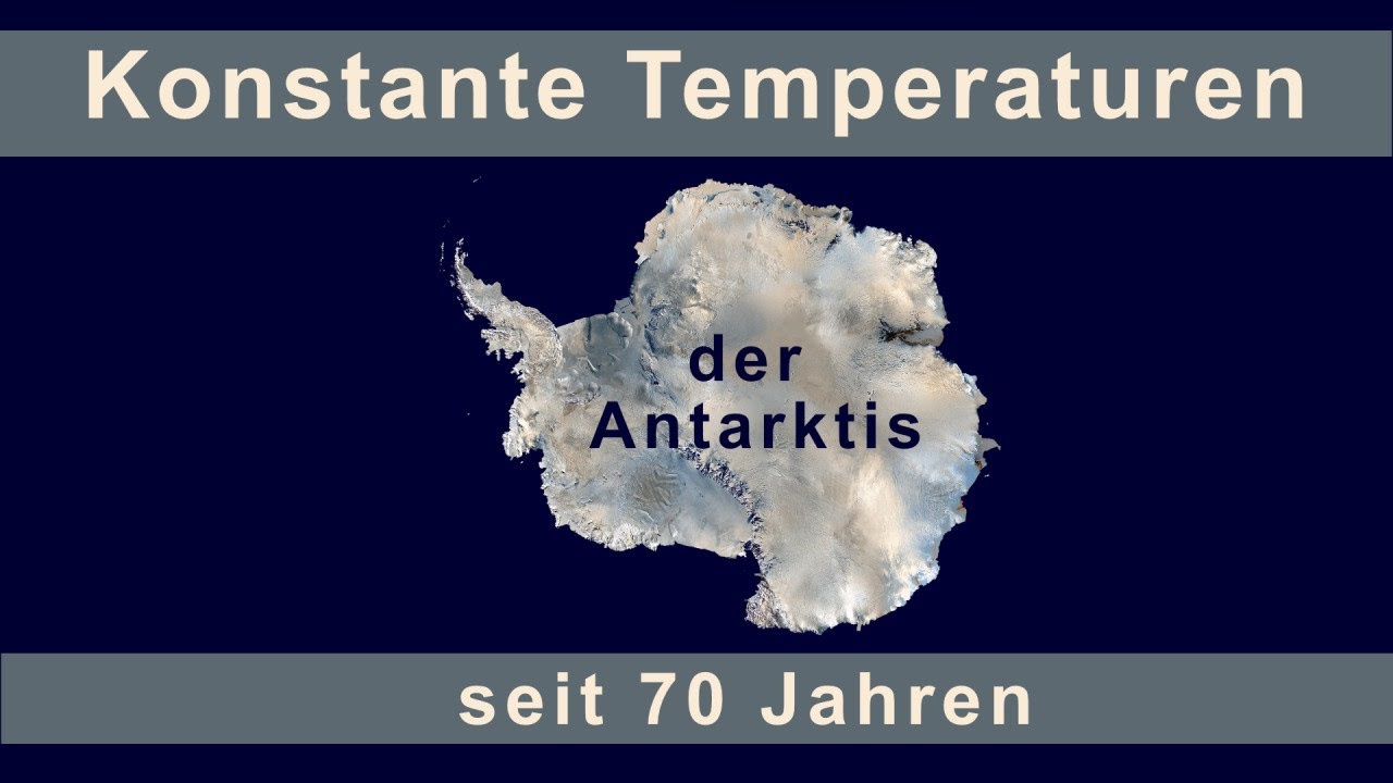 Konstante Temperatur der Antarktis seit 70 Jahren