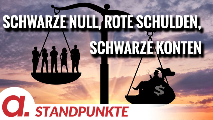 Schwarze Null, rote Schulden, schwarze Konten | Von Rob Kenius