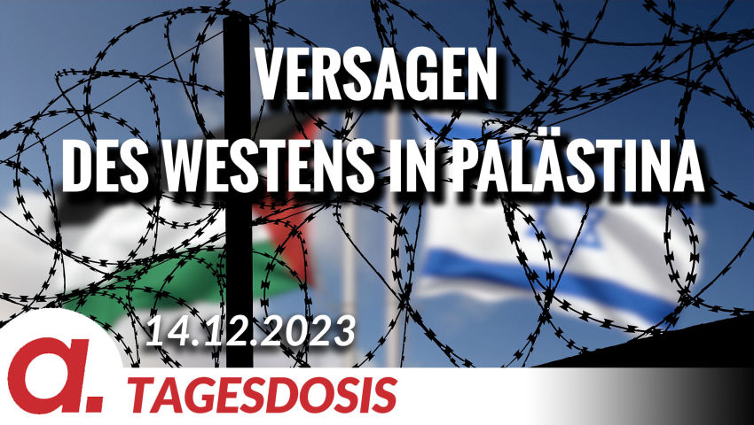 Hundertjahrelanges Versagen des Westens in Palästina | Von Wolfgang Effenberger