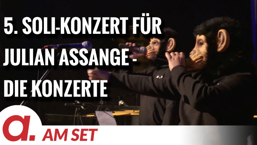 Am Set: 5. Solidaritätskonzert für Julian Assange – Die Musik (Teil 3)