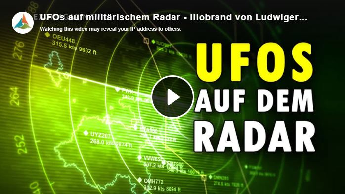 UFOs auf militärischem Radar – Illobrand von Ludwiger Vortrag KOMPLETT (2016)