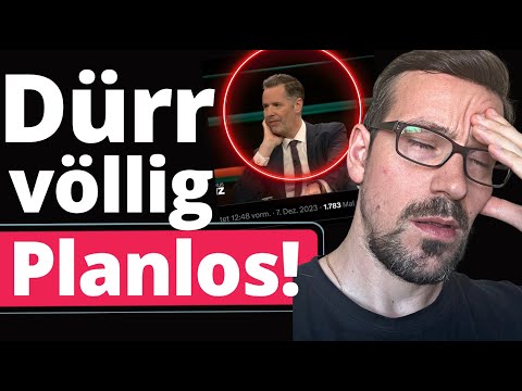 Unfassbar: Christian Dürr (FDP) kennt Staatsschulden NICHT!