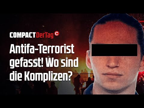 Antifa-Terrorist gefasst! Wo sind die Komplizen?💥