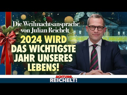 Weihnachtsansprache 2023 von Julian Reichelt | Achtung, Reichelt!