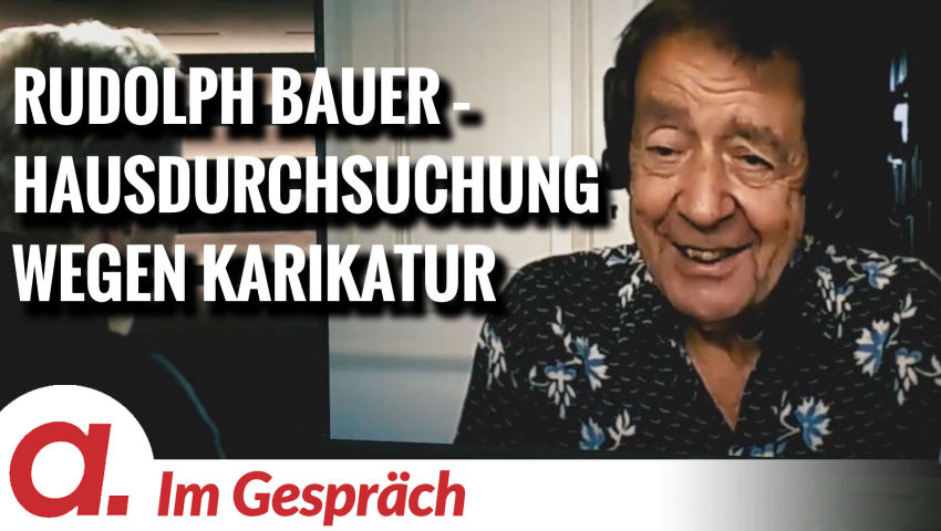 Im Gespräch: Rudolph Bauer (Hausdurchsuchung wegen Lauterbach-Karikatur)