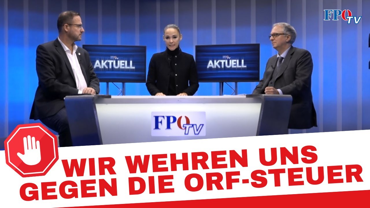 NEIN zur ORF-Haushaltsabgabe – FPÖ bietet Serviceplattform