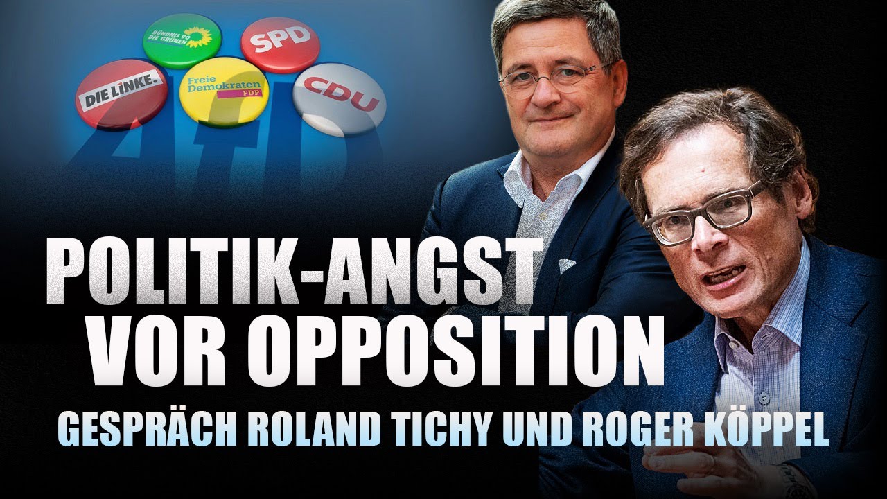 Die Angst der Politik vor Opposition – Tichys Einblick Talk