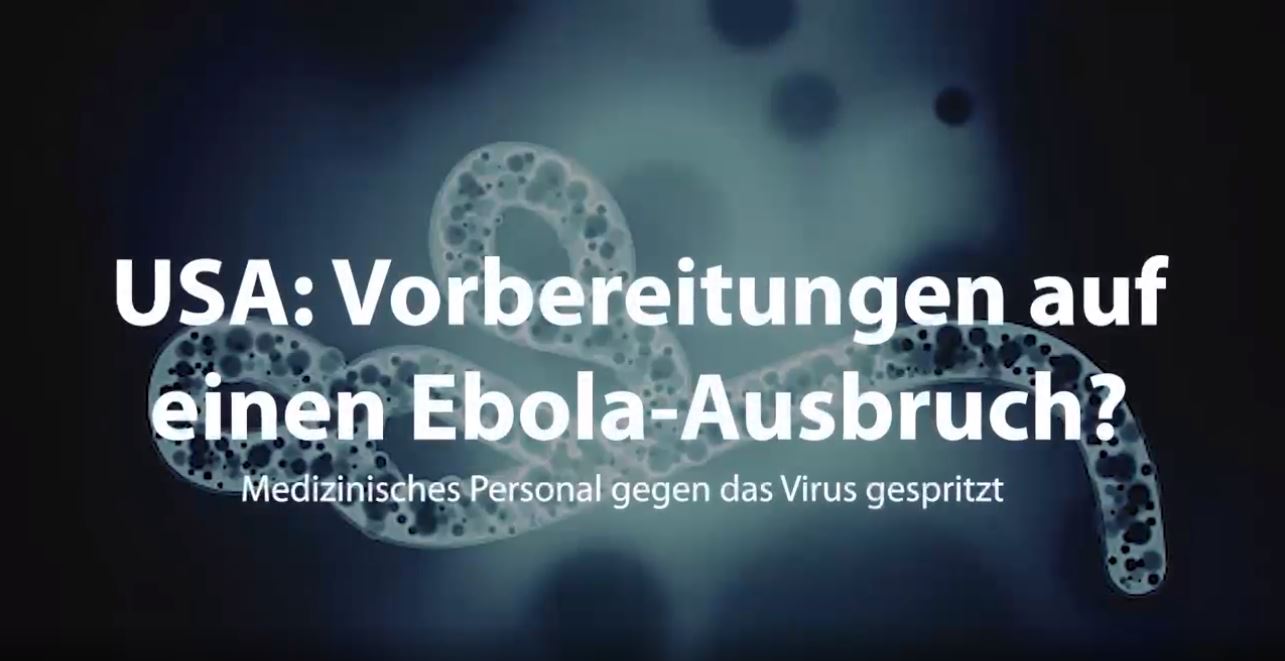 USA: Vorbereitungen auf einen Ebola-Ausbruch? Medizinisches Personal gegen das Virus gespritzt