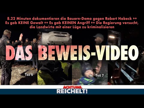 Video-Beweis! Regierung lügt! Keine Gewalt gegen Habeck! | Achtung, Reichelt!
